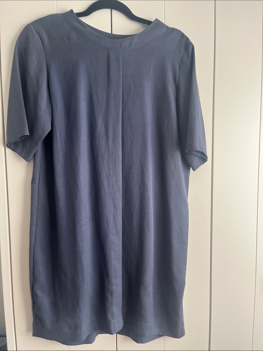 SOSIE SOSIE Montreal Blue Designer Tunic Dress Made In Canada